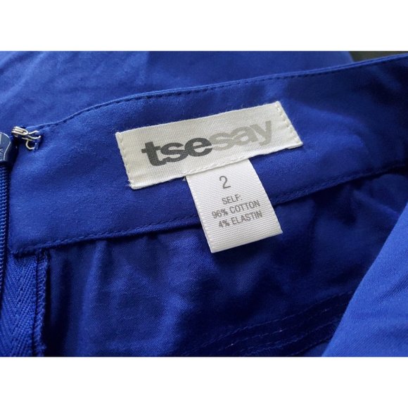 Tsesay Women's Constrast Stitch Mini Skirt Size 2 - Picture 3 of 3